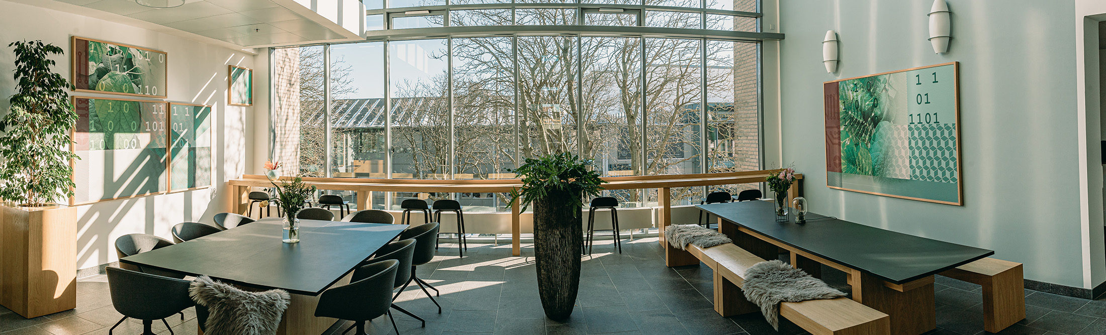Kristoffer playing table football